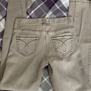 calvin klein jeans black wash sz 4